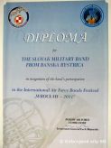 Vojensk hudba na medzinrodnom festivale v Posku